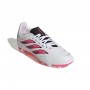 Adidas Predator Club FG/MG J - Branco/Vermelho/Preto